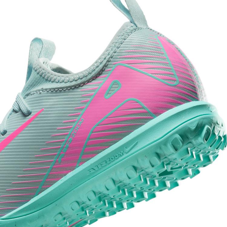 Nike Nike JR ZOOM VAPOR 16 ACADEMY TF Fu&szlig;ballschuhe Kinder - ocean cube-pink blast - 5 | SportScheck