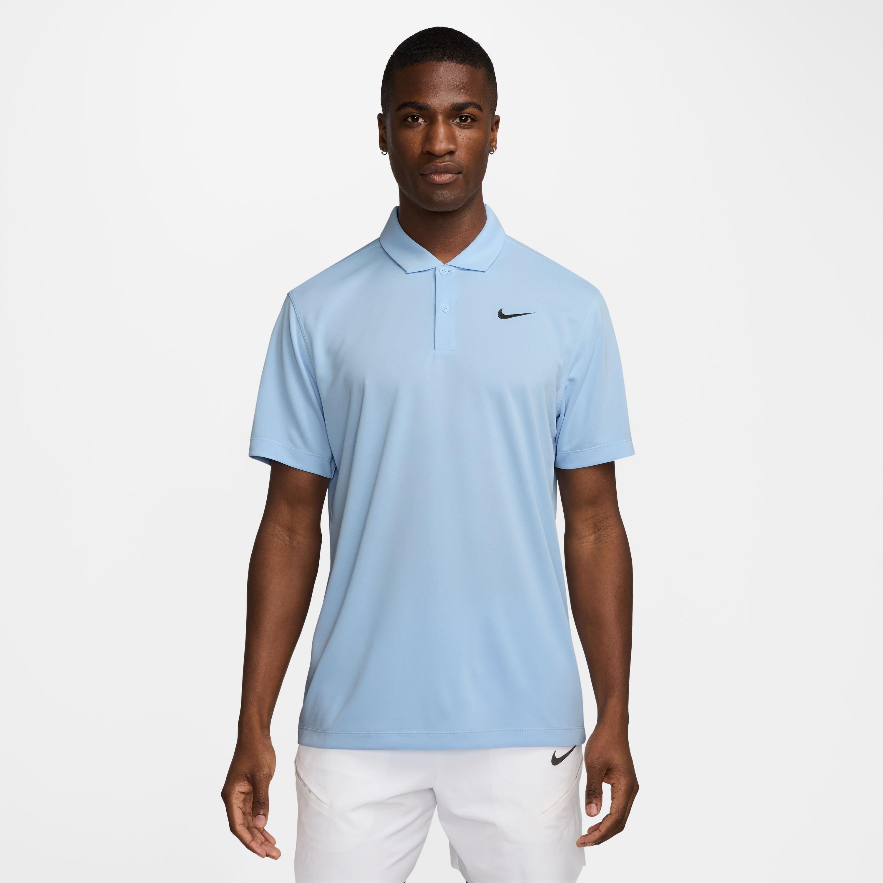 Thumbnail - Nike Solid Tennis Polo Herren
