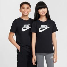 Rückansicht von Nike NSW FUTURA T-Shirt Kinder black