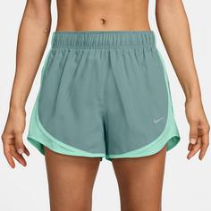 Rückansicht von Nike Tempo Laufshorts Damen cannon-mint foam-cannon-reflective silv