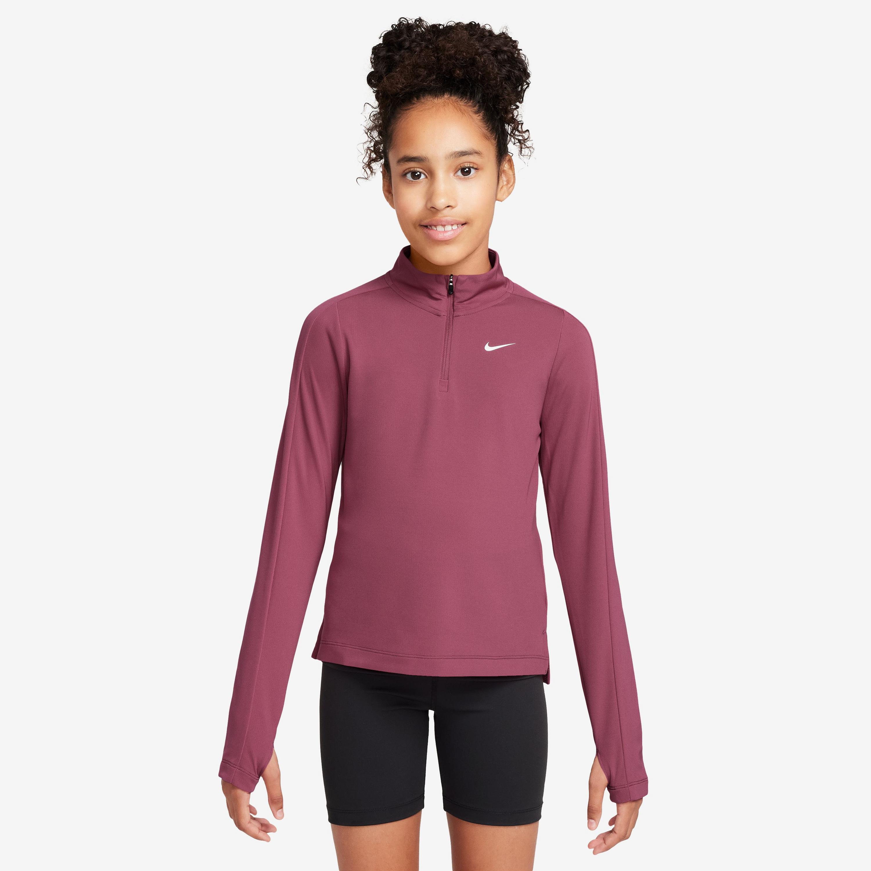 Thumbnail - Nike Dri-FIT 1-4-Zip Funktionsshirt Mädchen
