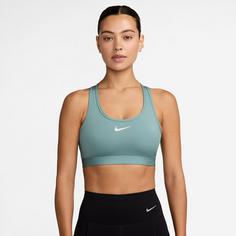 Rückansicht von Nike SWSH Sport-BH Damen cannon-white