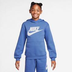 Rückansicht von Nike NSW CLUB FLEECE Hoodie Kinder comet blue-white