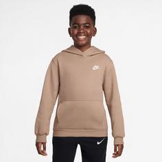 Rückansicht von Nike NSW CLUB FLEECE Hoodie Kinder hemp-white