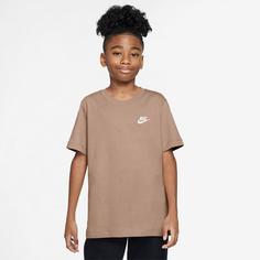Rückansicht von Nike NSW FUTURA T-Shirt Kinder hemp