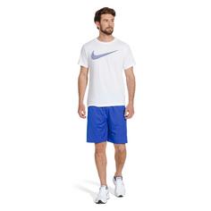 Rückansicht von Nike AIR MONARCH Fitnessschuhe Herren white-metallic silver