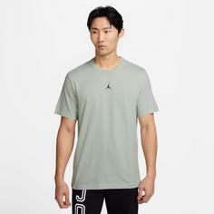 Rückansicht von Nike Sport Jumpman Funktionsshirt Herren light silver-black