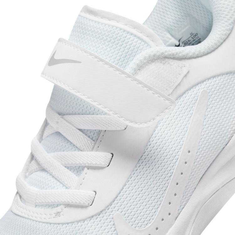Nike Nike OMNI MULTI-COURT PS Hallenschuhe Kinder - white-white-pure platinum - 6 | SportScheck