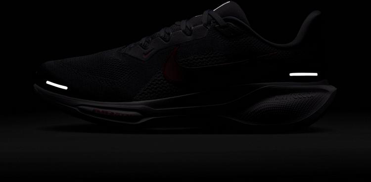 Nike Nike AIR ZOOM PEGASUS 41 WIDE Laufschuhe Herren - cool grey-bright crimson-wolf grey - 8 | SportScheck