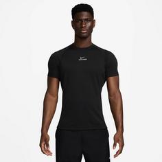 Rückansicht von Nike NPT Funktionsshirt Herren black-white