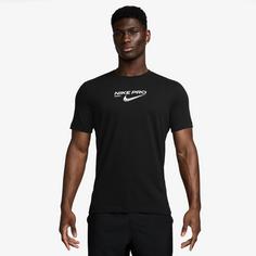 Rückansicht von Nike PRO Funktionsshirt Herren black