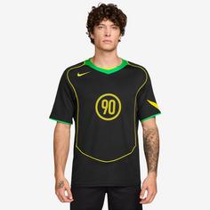Rückansicht von Nike Total90 Energy Funktionsshirt Herren black-green spark-opti yellow