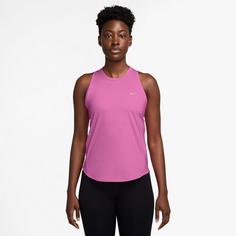 Rückansicht von Nike Swift Funktionstank Damen playful pink-reflective silv