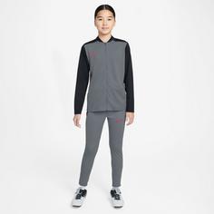 Rückansicht von Nike Academy25 Trainingsanzug Kinder cool grey-black-bright crimson