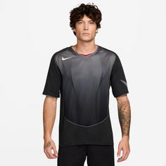 Rückansicht von Nike Nike Total90 Funktionsshirt Herren black-lt graphite-gym red-sail