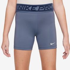 Rückansicht von Nike Pro Dri-FIT Tights Kinder world indigo-midnight navy-white