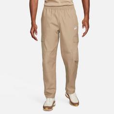 Rückansicht von Nike Club Cargo Cargohose Herren khaki-white