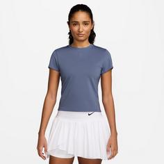 Rückansicht von Nike W NKCT DF ADVTG SS TOP Tennisshirt Damen world indigo-world indigo
