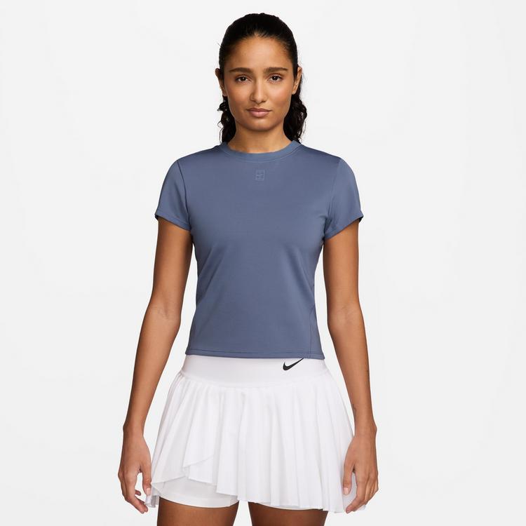 Nike Nike W NKCT DF ADVTG SS TOP Tennisshirt Damen - world indigo-world indigo - 0 | SportScheck