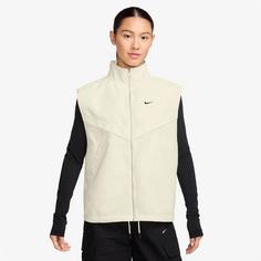 Rückansicht von Nike Windrunner Weste Damen sail-black