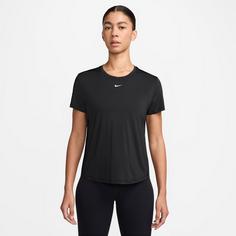Rückansicht von Nike ONE CLASSIC Funktionsshirt Damen black-white