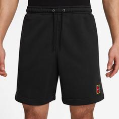 Rückansicht von Nike Heritage Sweatshorts Herren black
