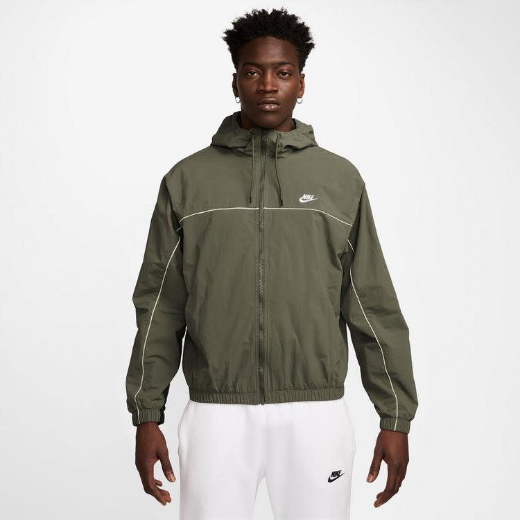 Nike Nike Club Athlete Kapuzenjacke Herren - medium olive-sequoia-light khaki-white - 0 | SportScheck