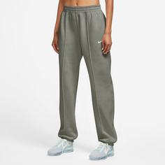 Rückansicht von Nike Essential Sweathose Damen light army-white