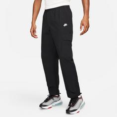 Rückansicht von Nike Club Cargo Cargohose Herren black-white