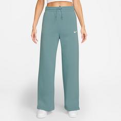 Rückansicht von Nike W NSW PHNX FLC HR PANT WIDE 2 Sweathose Damen cannon-sail