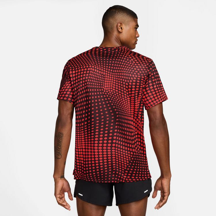 Nike Nike Miler Funktionsshirt Herren - burgundy crush-reflective silv - 1 | SportScheck