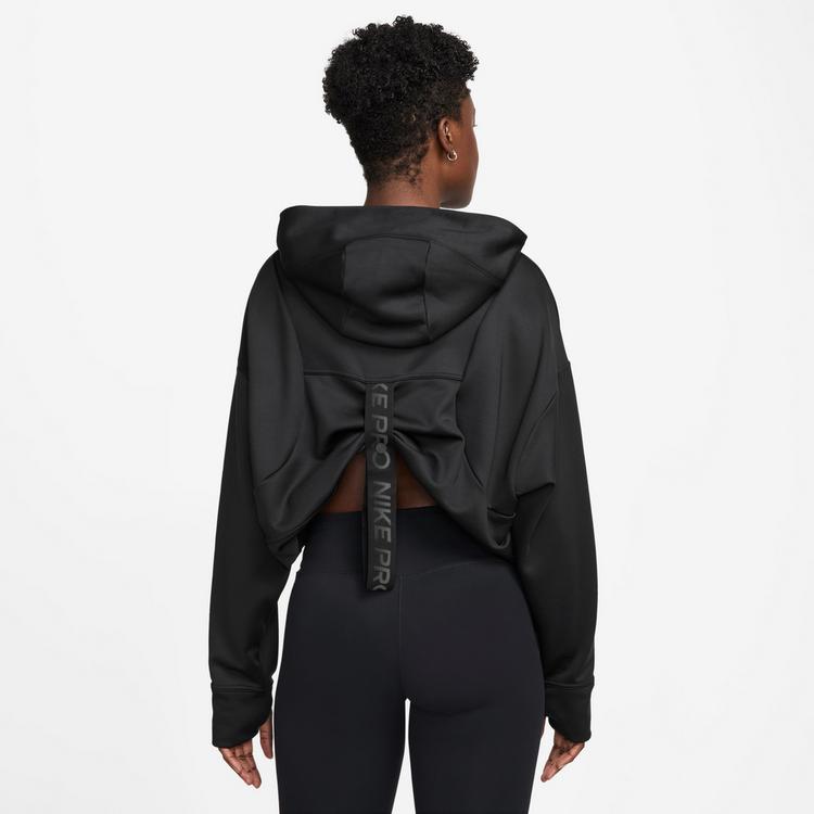 Nike Nike NP TF FLC Hoodie Damen - black- white - 1 | SportScheck