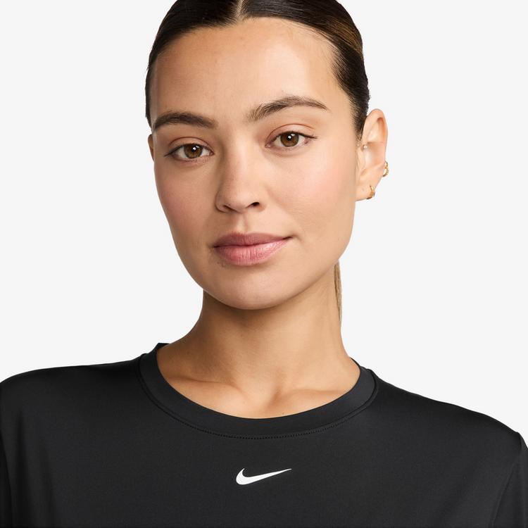 Nike Nike One Funktionsshirt Damen - black-white - 2 | SportScheck