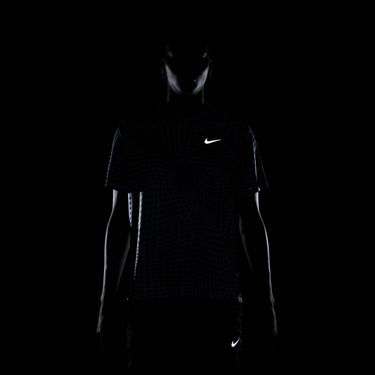 Nike Nike Miler Funktionsshirt Herren - world indigo-reflective silv - 3 | SportScheck