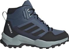 adidas TERREX AX4R R.RDY MID Wanderschuhe Kinder wonder steel-core black-magic grey