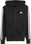 adidas 3 STRIPES Sweatjacke Jungen - black-white