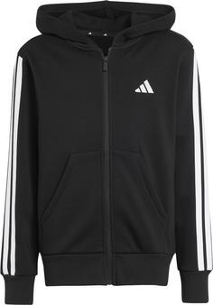 adidas 3 STRIPES Sweatjacke Kinder black-white