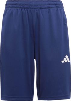 adidas TRAIN ESSENTIALS 3 STRIPES Funktionsshorts Kinder dark blue-white