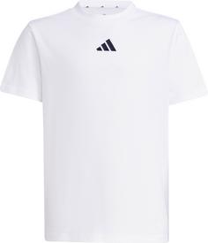 adidas SL T-Shirt Kinder white-black