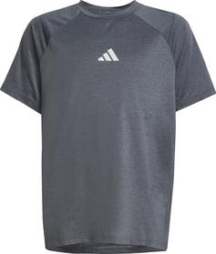 adidas FAVORITE Funktionsshirt Kinder black-grey-reflective silver