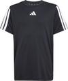 adidas TR-ES Funktionsshirt Jungen - black-white