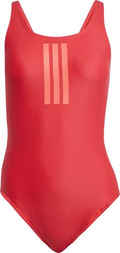 adidas 3S Schwimmanzug Damen pure ruby-lucid red