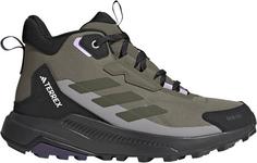adidas ANYLANDER MID R.RDY Wanderschuhe Damen olive strata-night cargo-core black