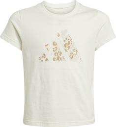 adidas ANIMAL BIG LOGO T-Shirt Kinder wonder alumina