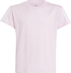 adidas ESSENTIALS T-Shirt Kinder clear pink-white