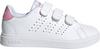 adidas ADVANTAGE BASE 2.0 Sneaker Kinder - ftwr white-bliss pink-core black