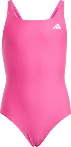 adidas ESSENTIAL V-BACK Badeanzug Kinder shock pink