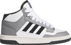 adidas RAPID COURT MID Sneaker Kinder grey three-core black-ftwr white