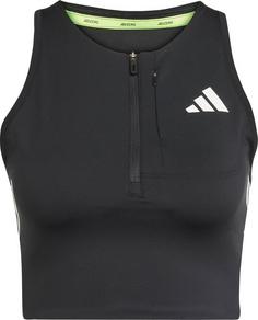adidas Adizero Croptop Damen black