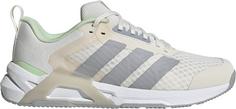 adidas DROPSET CONTROL Fitnessschuhe Damen chalk white-halo silver-lime burst